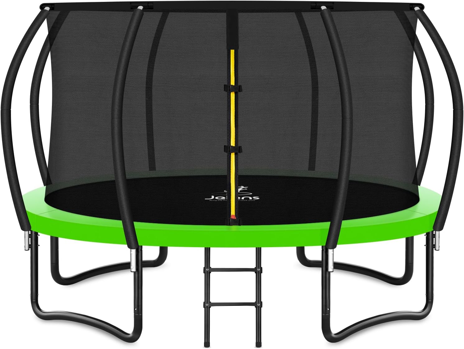 Trampoline Trampoline de loisirs avec filet de clôture et échelle, trampoline d'extérieur antirouille pour enfants et adultes