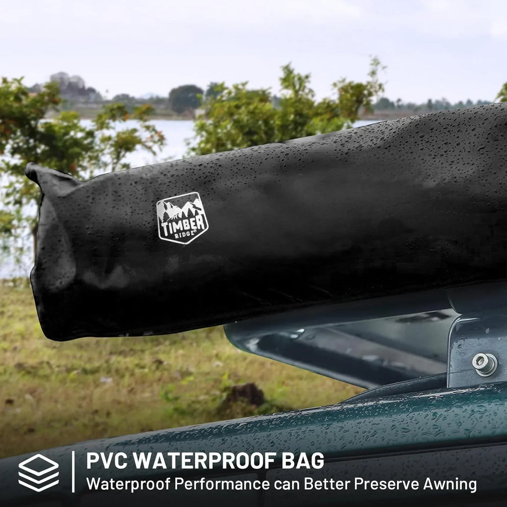 Auvent de voiture étanche de 2,4 m x 2 m pour camping-cars et camions