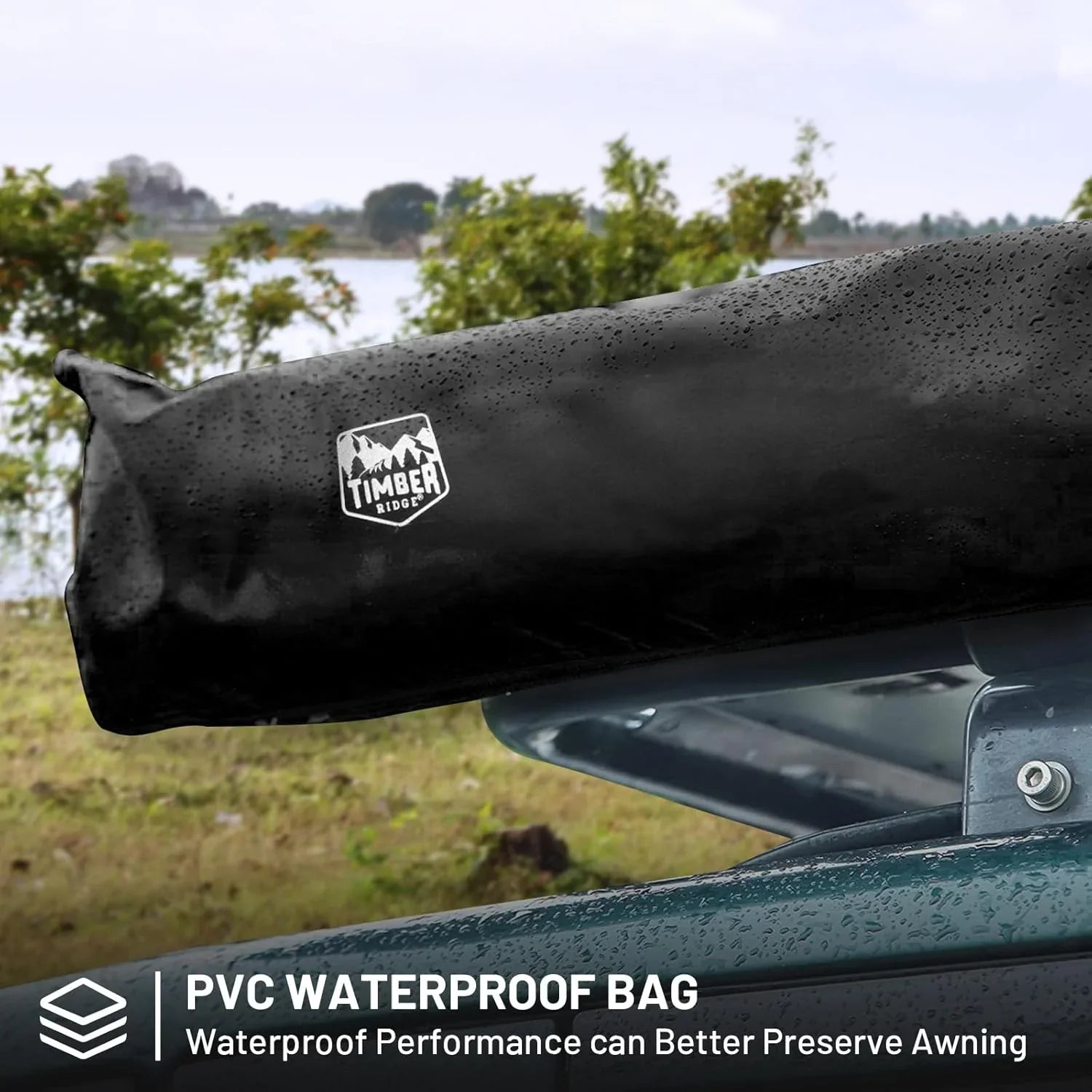 Auvent de voiture étanche de 2,4 m x 2 m pour camping-cars et camions