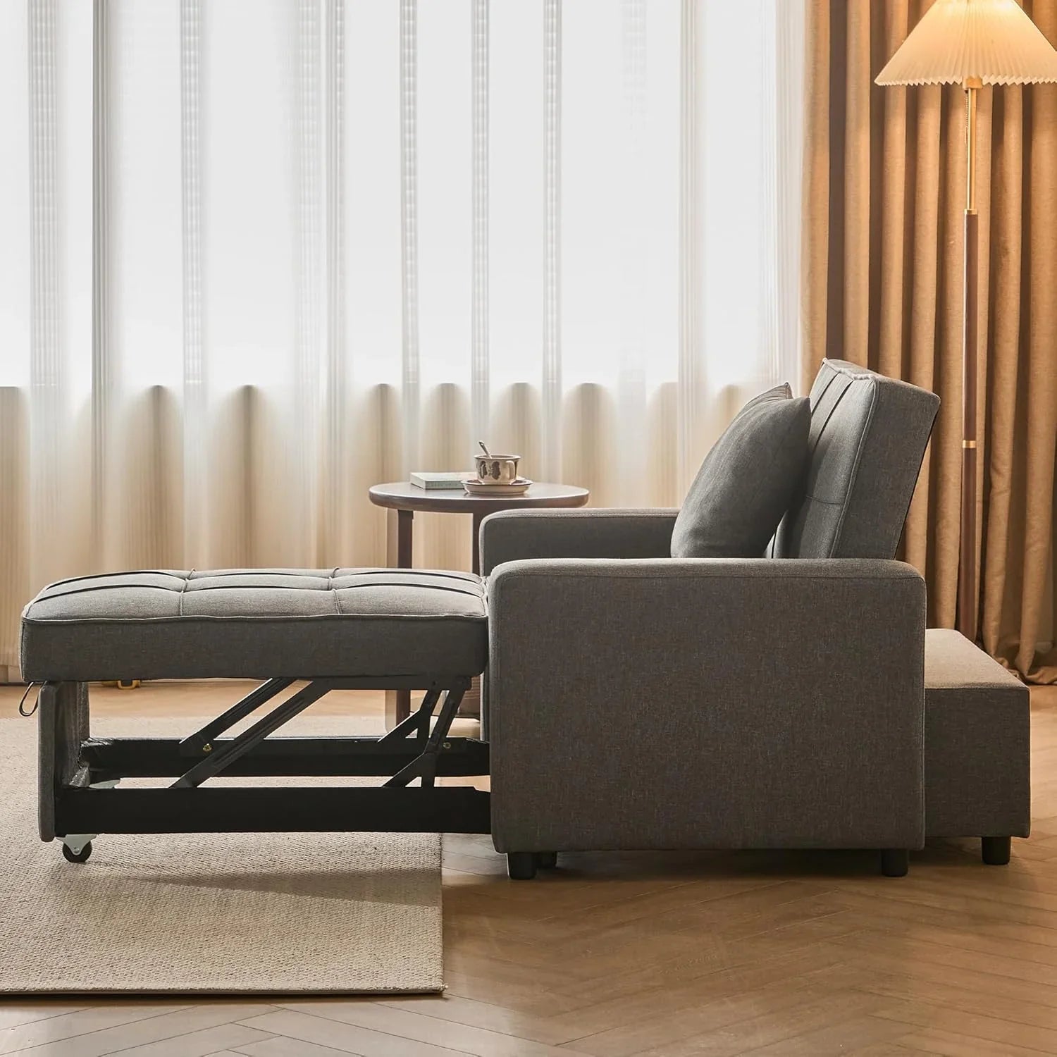 Canapé-lit convertible avec lit gigogne