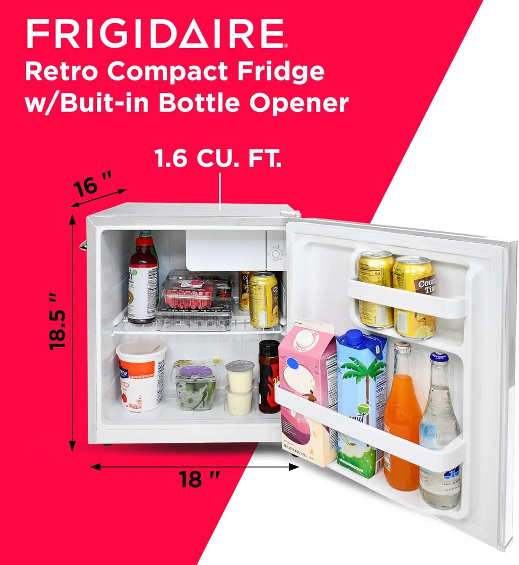 Réfrigérateur compact rétro Frigidaire EFR176 avec congélateur