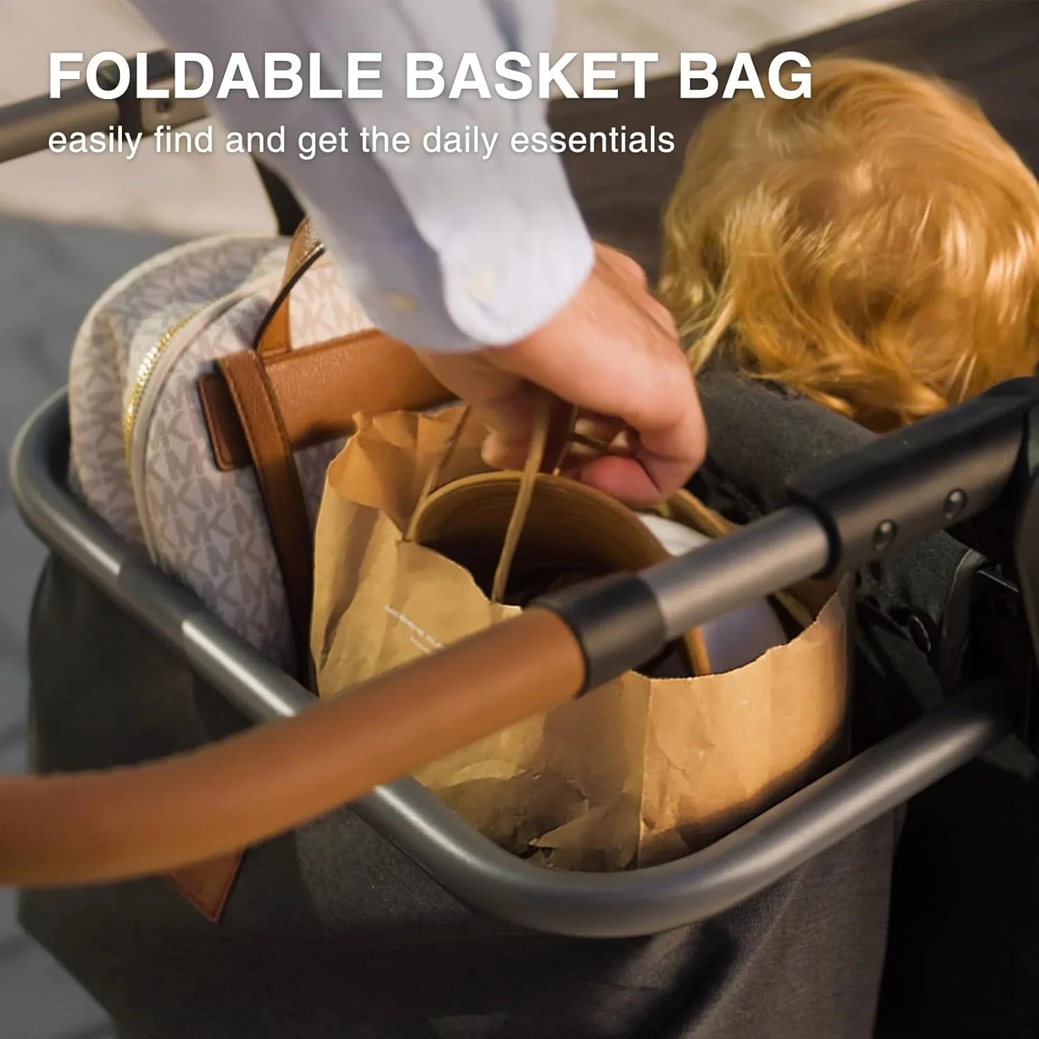 Poussette de voyage à fermeture éclair latérale EVER ADVANCED, poussette push-pull,