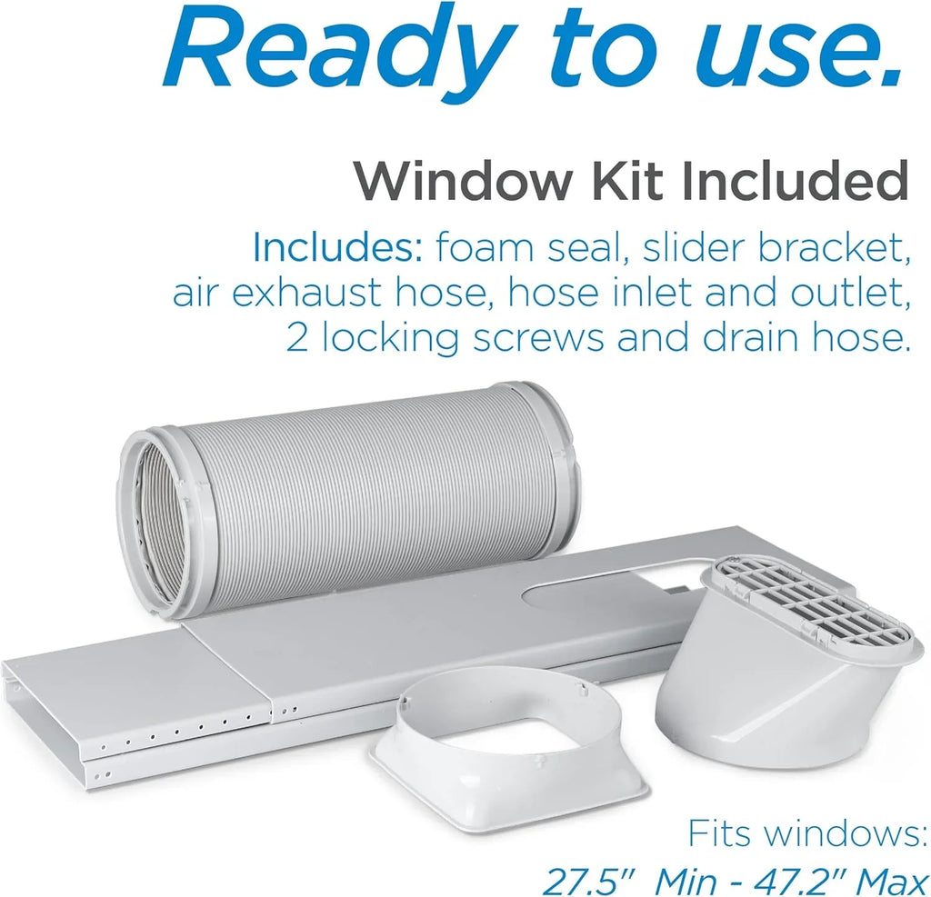 Climatiseur portatif BLACK+DECKER 10 000 BTU pour pièces jusqu'à 450 pi² avec télécommande