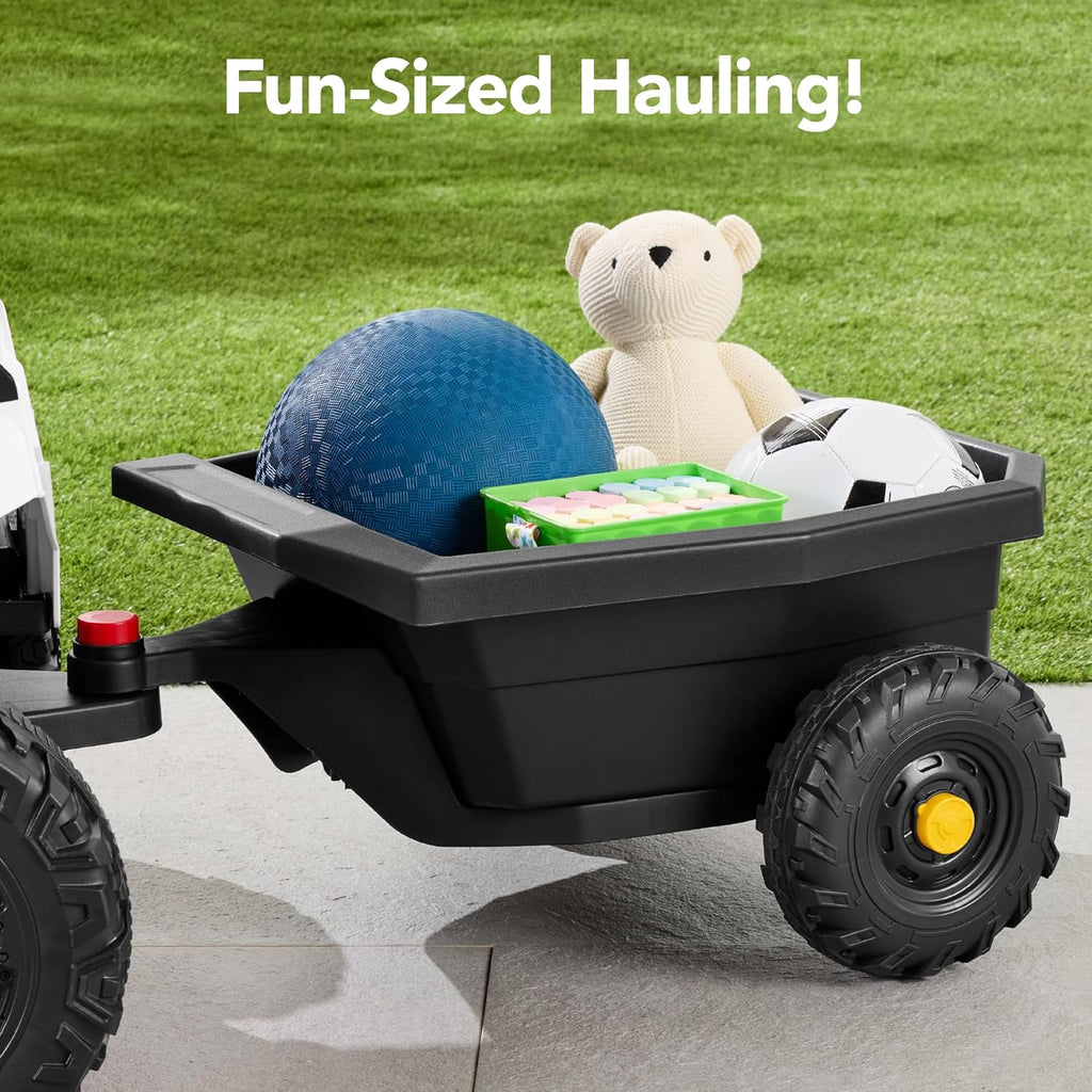 Voiture électrique UTV noire pour enfants