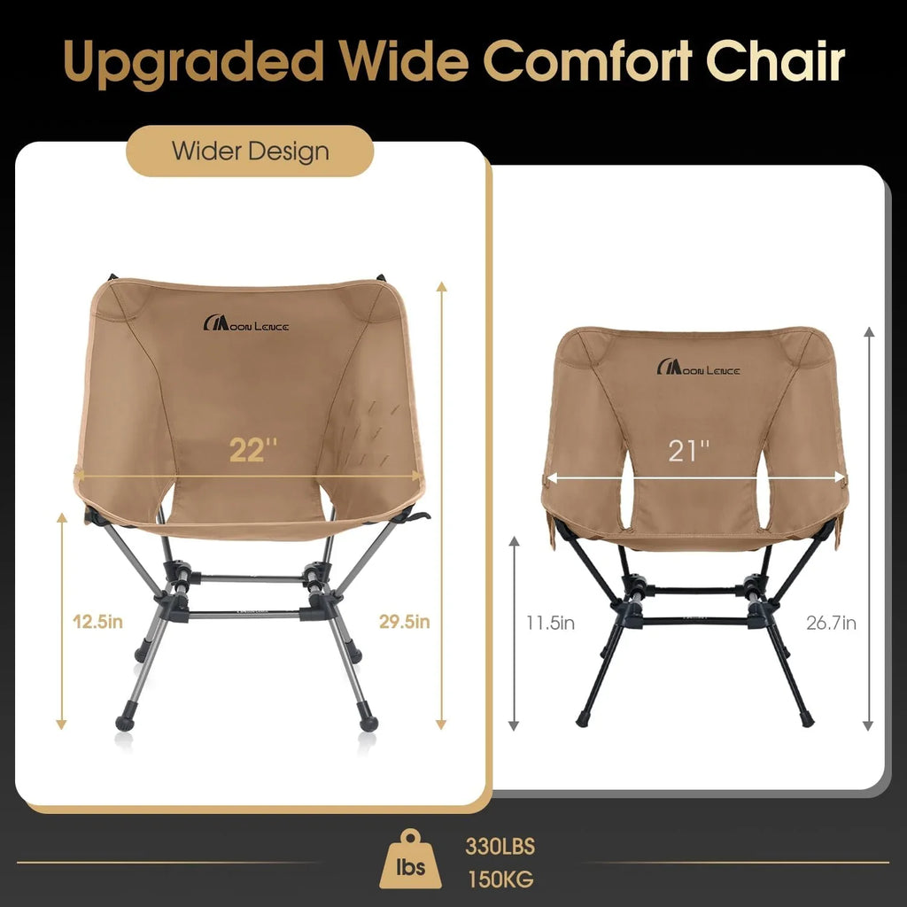 Chaise de camping portable et chaise pliante pour la randonnée et la randonnée