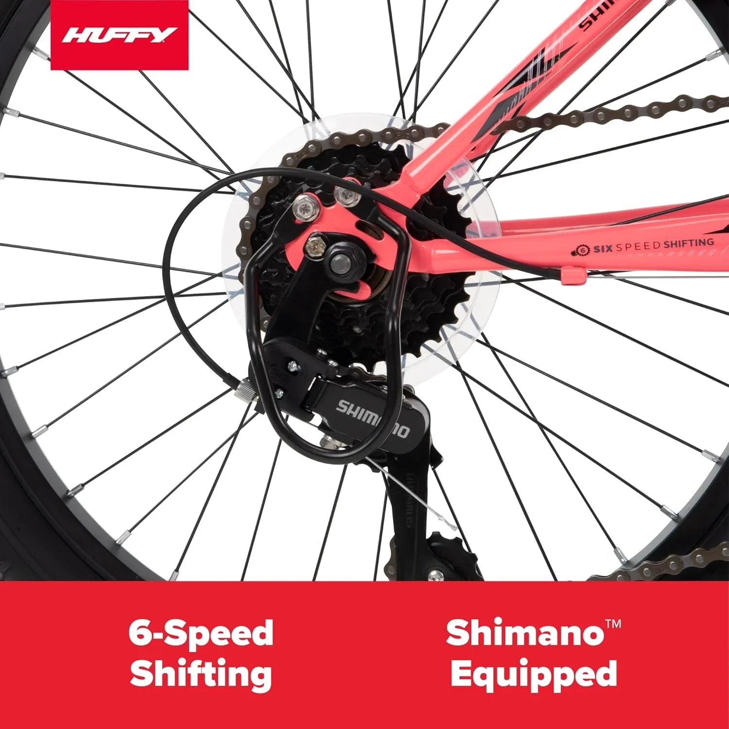 VTT semi-rigide Huffy Stone Mountain, pour garçons/filles/hommes/femmes, tailles 20"/24"/26"