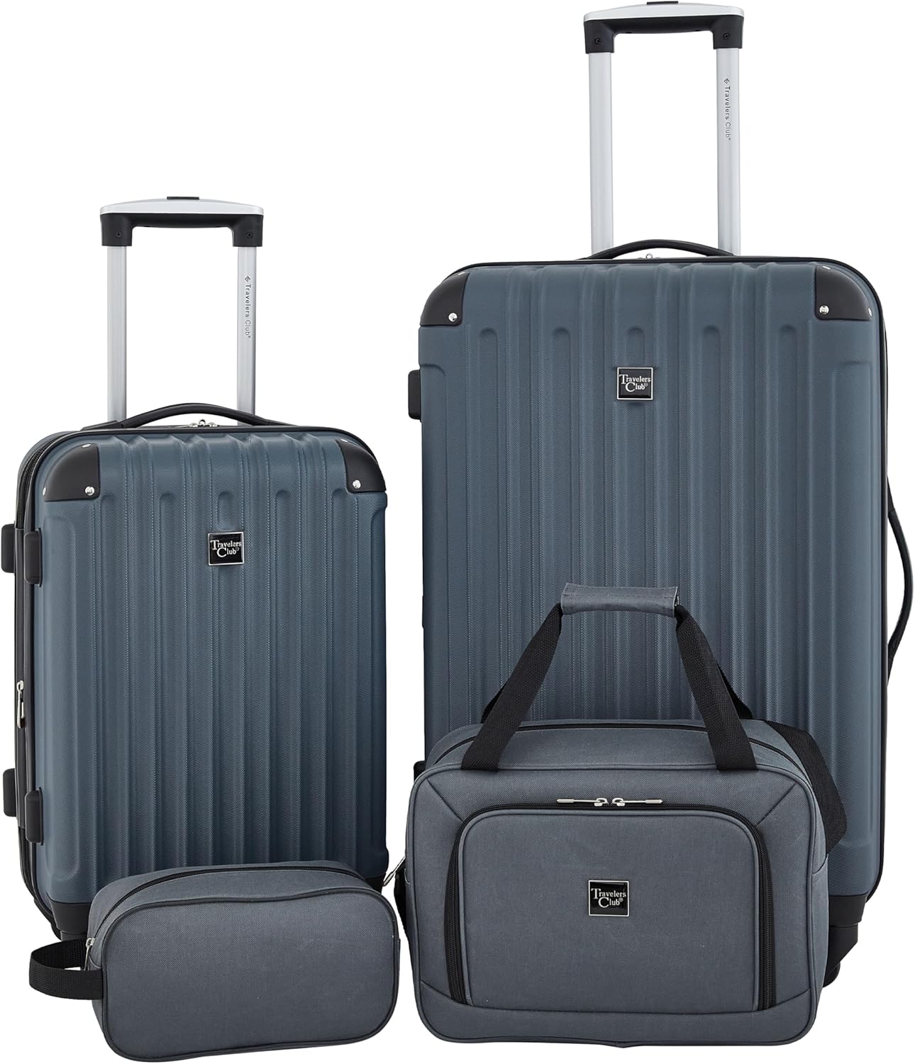 Valises de voyage rigides, lilas, lot de 4