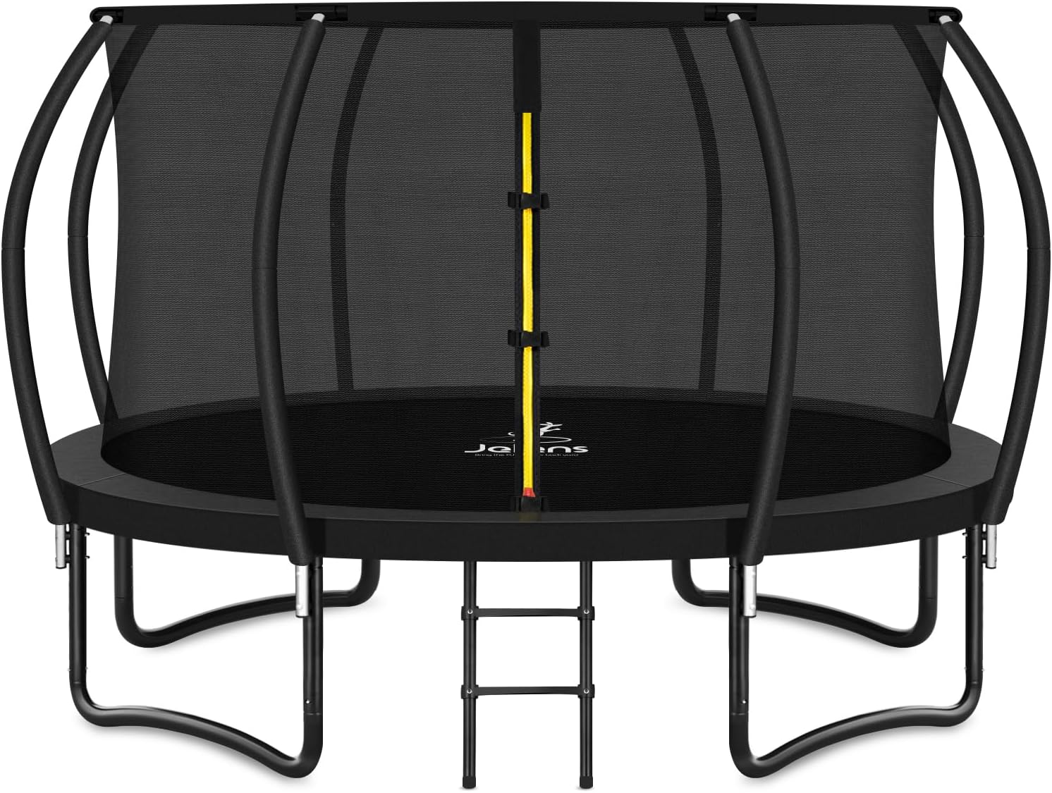 Trampoline Trampoline de loisirs avec filet de clôture et échelle, trampoline d'extérieur antirouille pour enfants et adultes