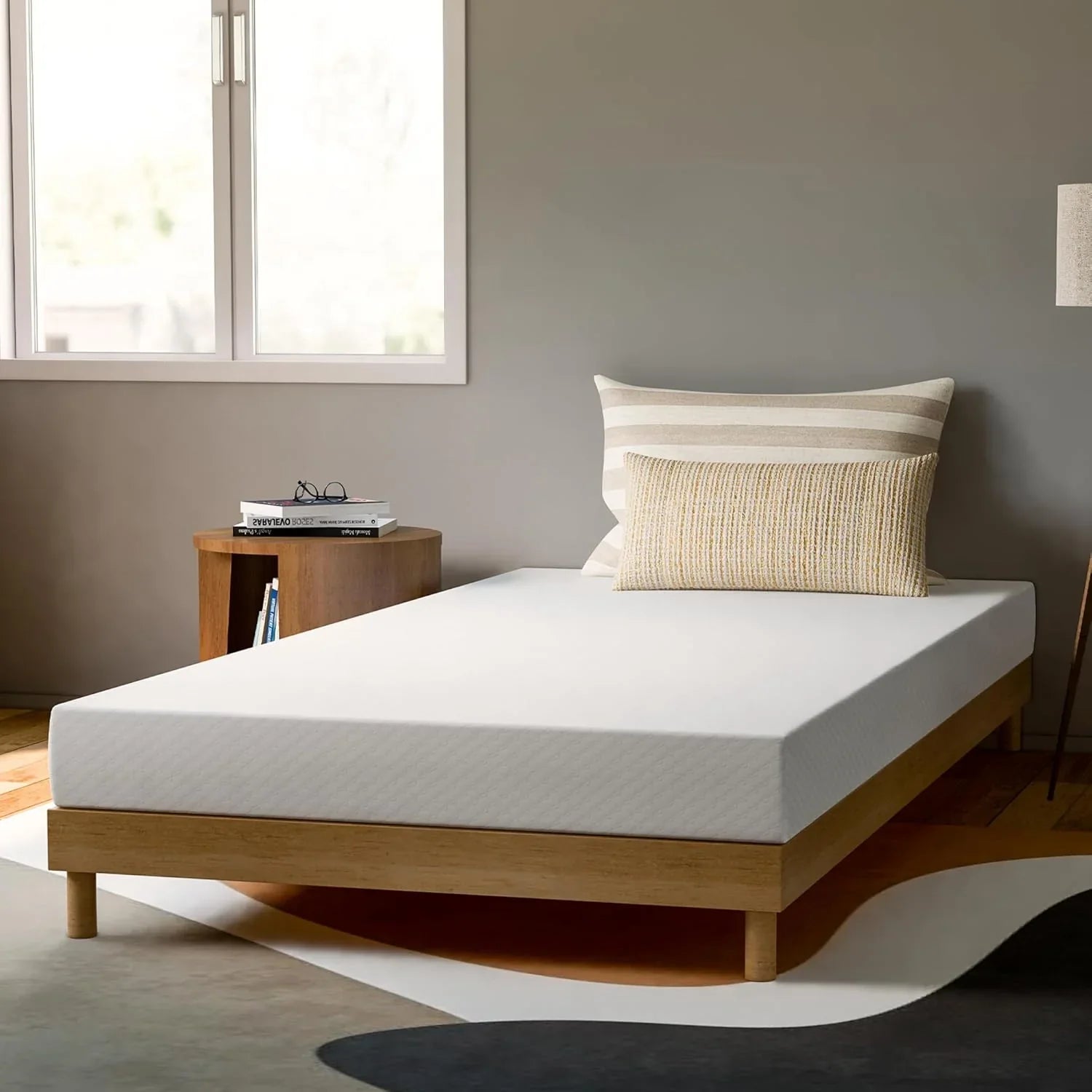 Matelas en mousse à mémoire de forme GAESTE de 8 pouces, entièrement rafraîchissant, matelas dans une boîte