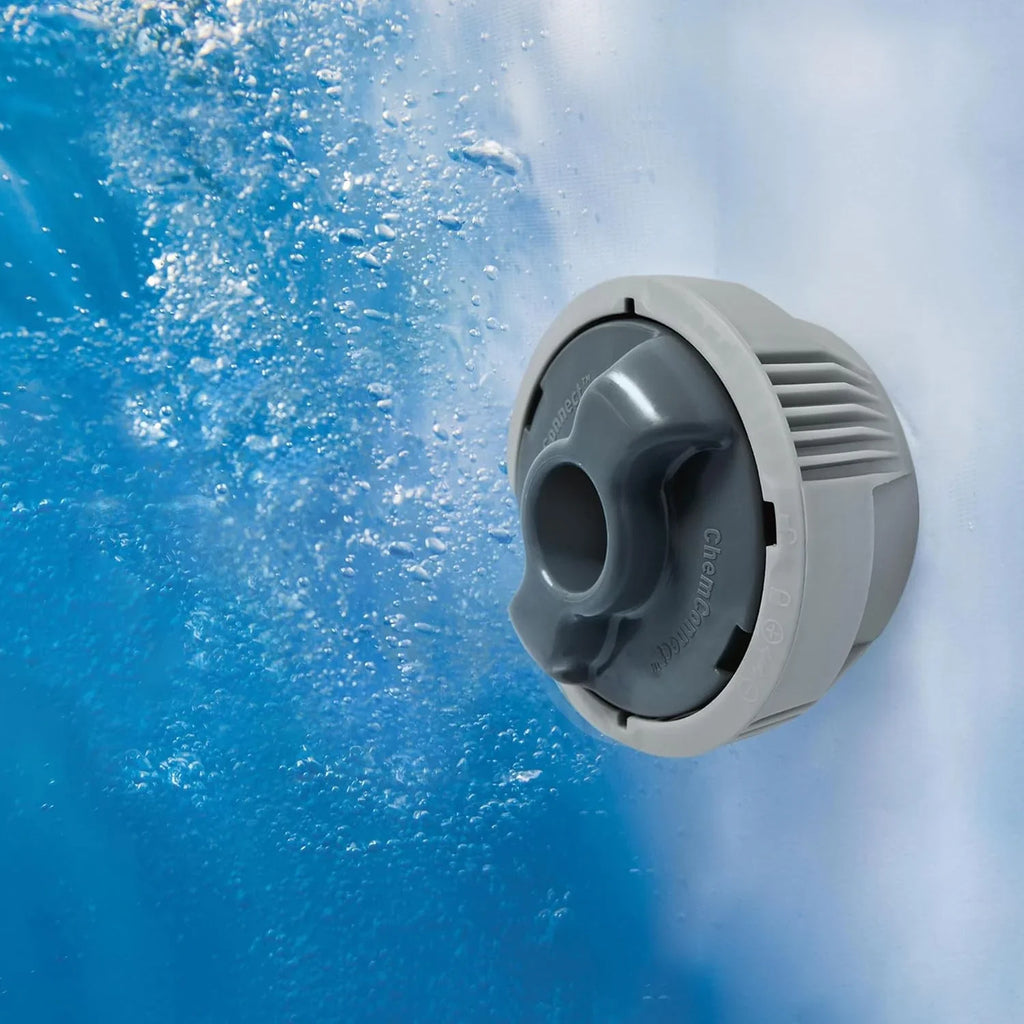 Spa gonflable rond SaluSpa Aruba AirJet, grand format, pour 2 à 3 personnes, portable, pour l'extérieur