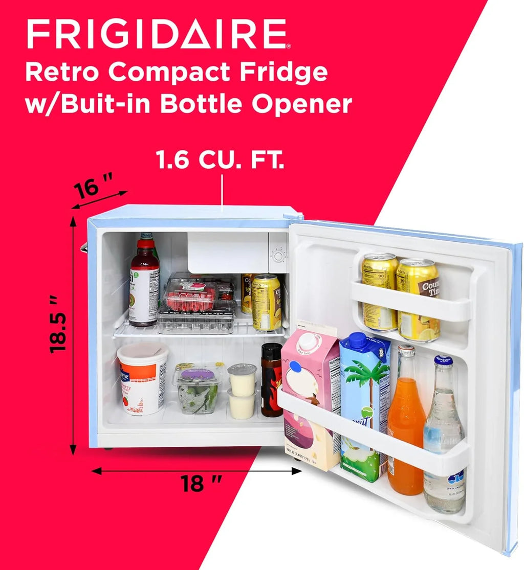 Réfrigérateur compact rétro Frigidaire EFR176 avec congélateur