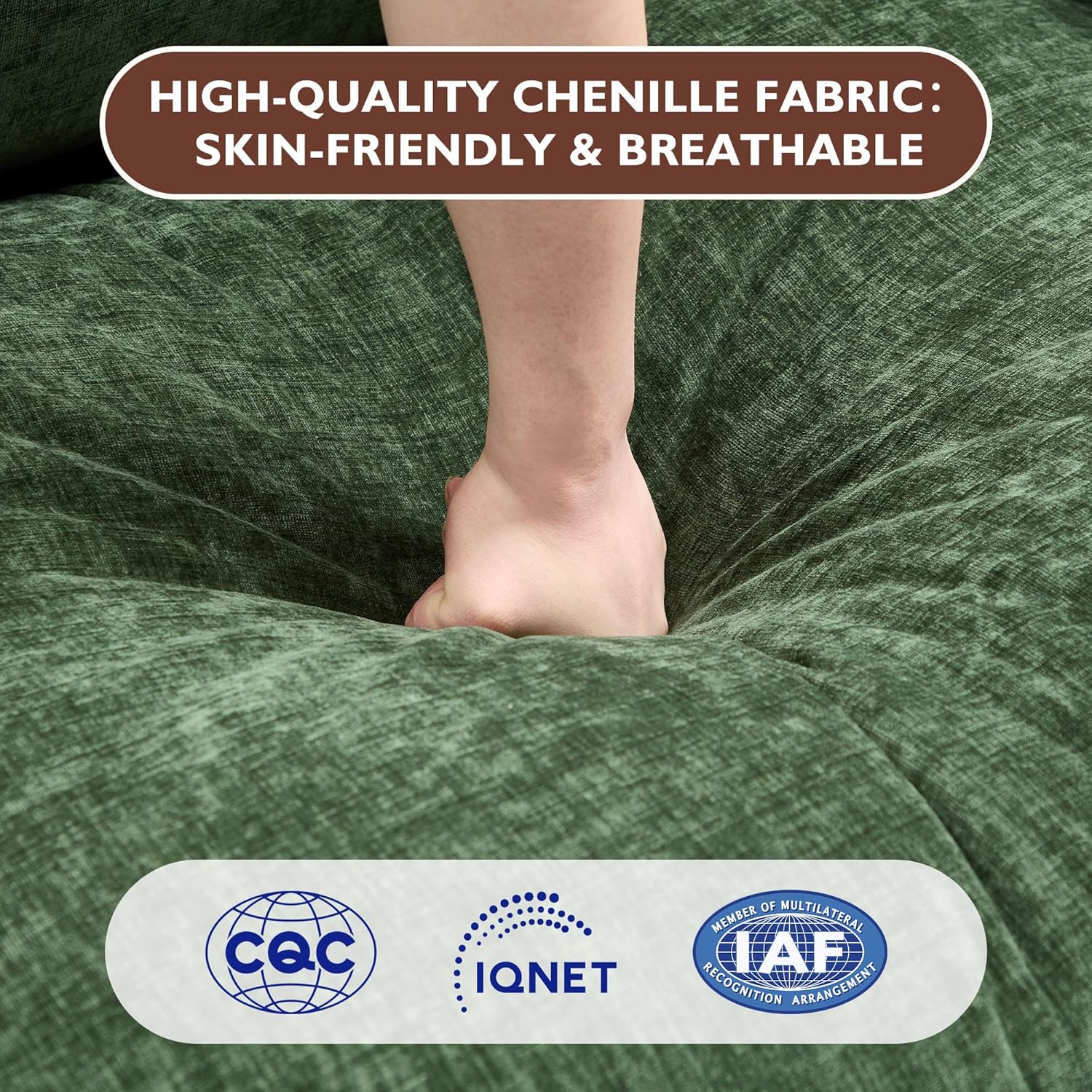 Canapé modulaire moderne en forme de U de 146 pouces d'ihanherry