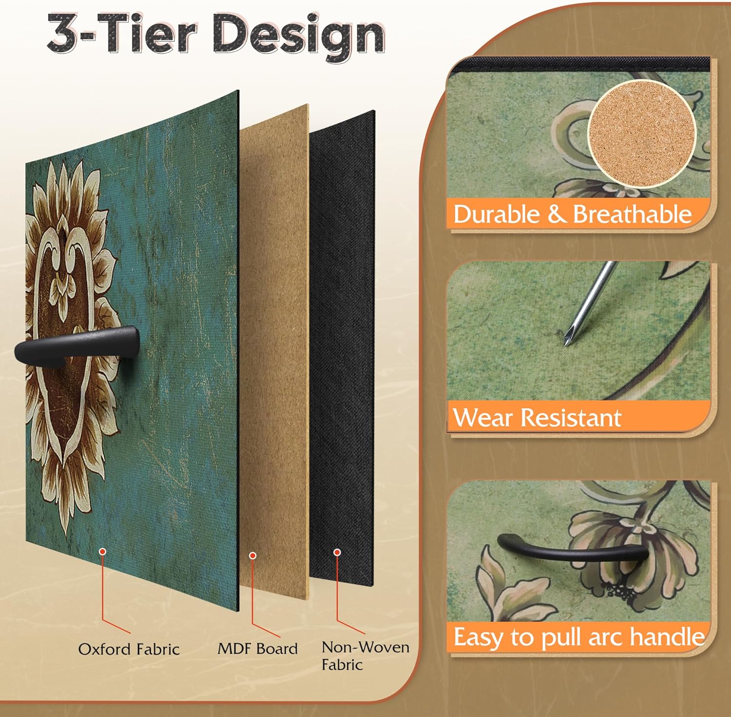 Unité de rangement avec 11 bacs en tissu, tiroirs de rangement avec cadre en acier, grande tour de rangement