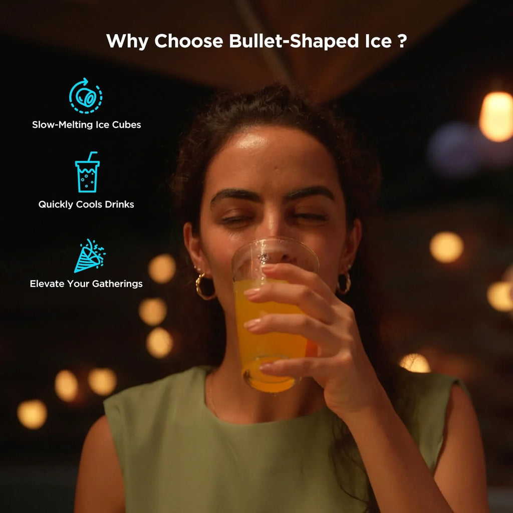 Machine à glaçons intelligente de comptoir GoveeLife, machine à glaçons portable à commande vocale