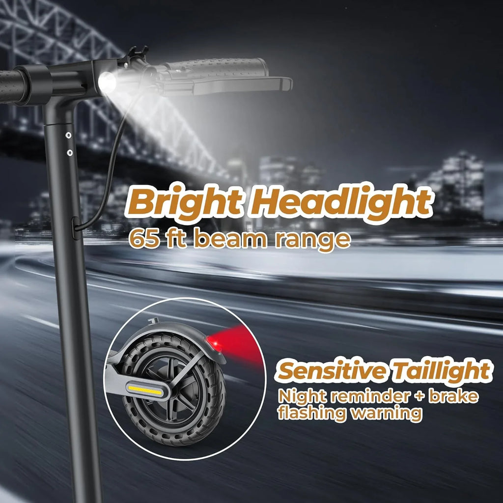 Trottinette électrique, moteur 350W/500W, vitesse maximale 19/22 mph