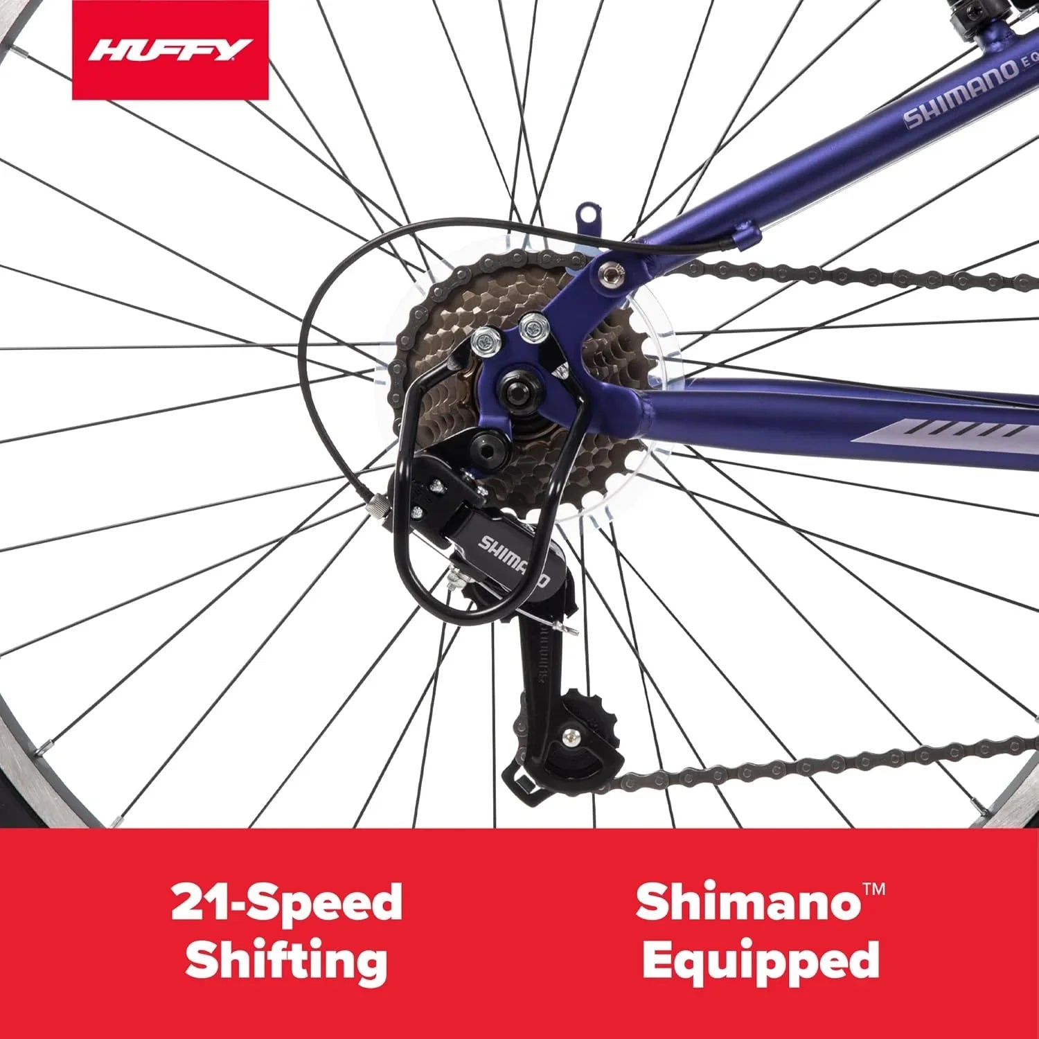 VTT semi-rigide Huffy Stone Mountain, pour garçons/filles/hommes/femmes, tailles 20"/24"/26"