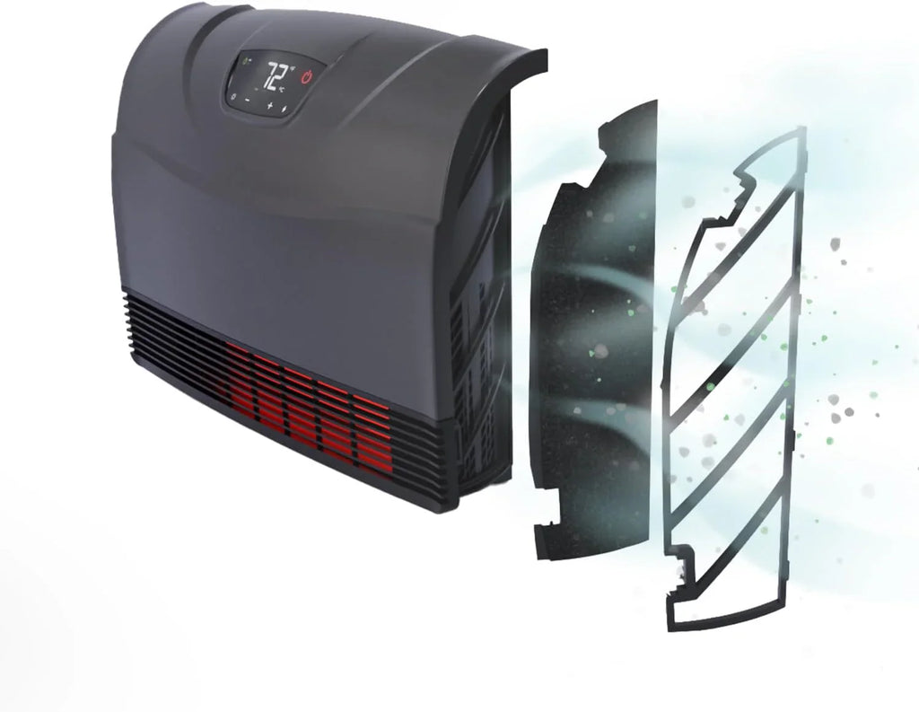 Chauffage infrarouge mural Wi-Fi HS-1500-PHX-WIFI