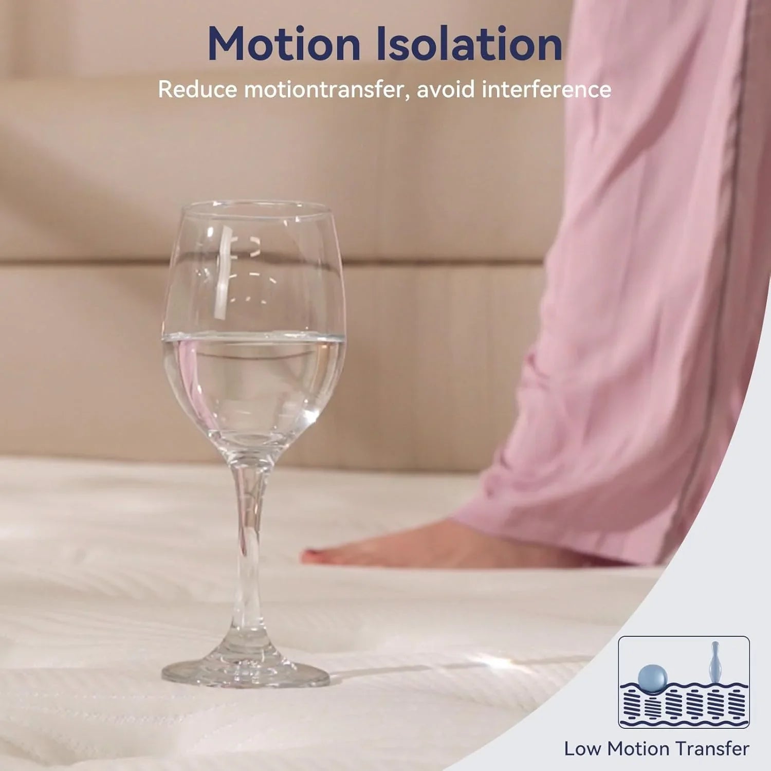 Matelas Queen, matelas hybride Queen de 12 pouces