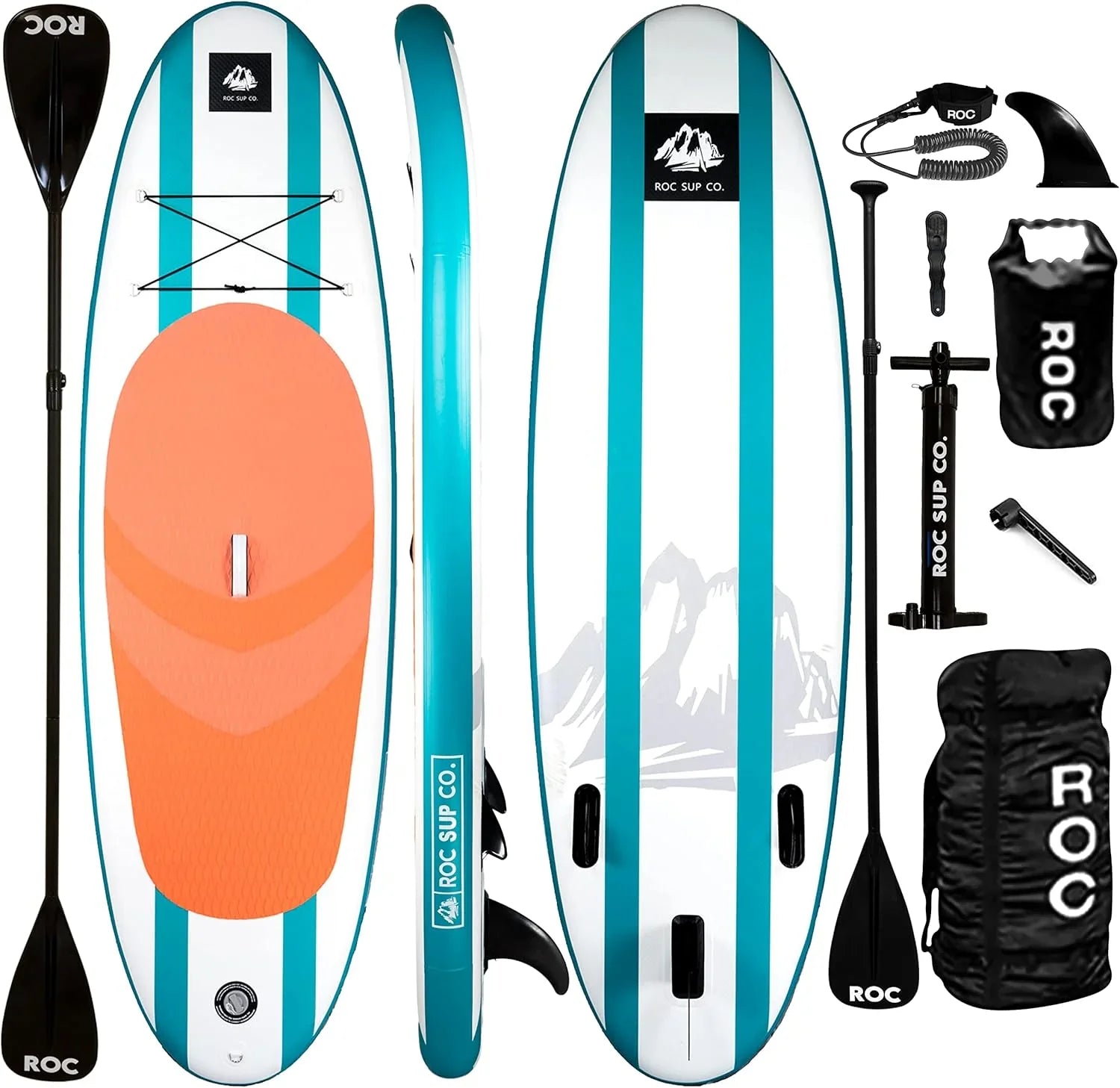Planche de stand-up paddle gonflable ROC Accessoires de planche de paddle SUP Pont antidérapant confortable