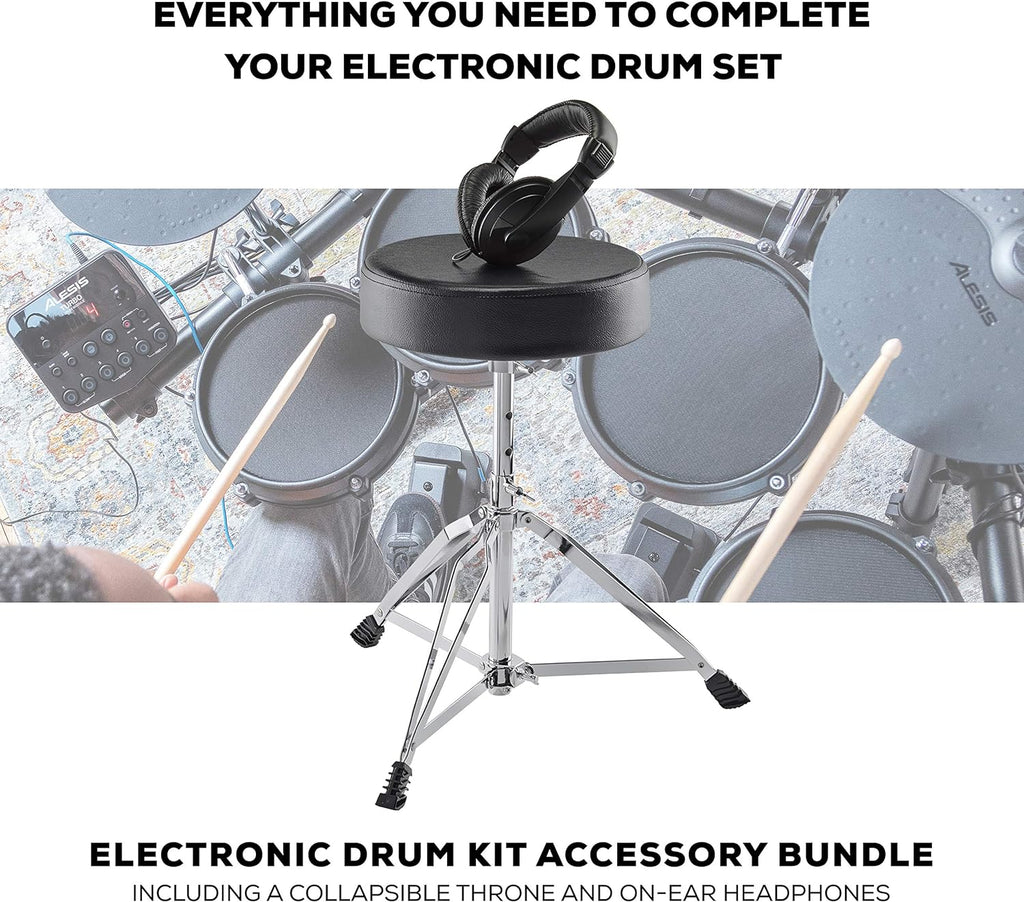 Kit de batterie électrique Alesis Turbo Mesh avec plus de 100 sons et pads en mesh