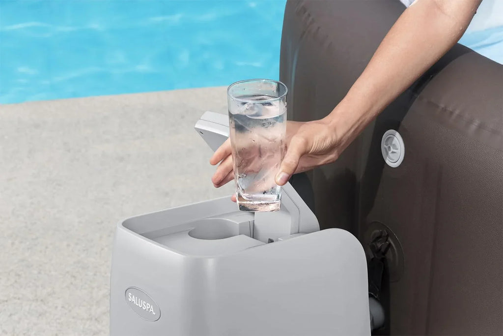 Spa gonflable Bestway SaluSpa Miami EnergySense AirJet (180 x 66 cm) | Spa portable avec 2 housses